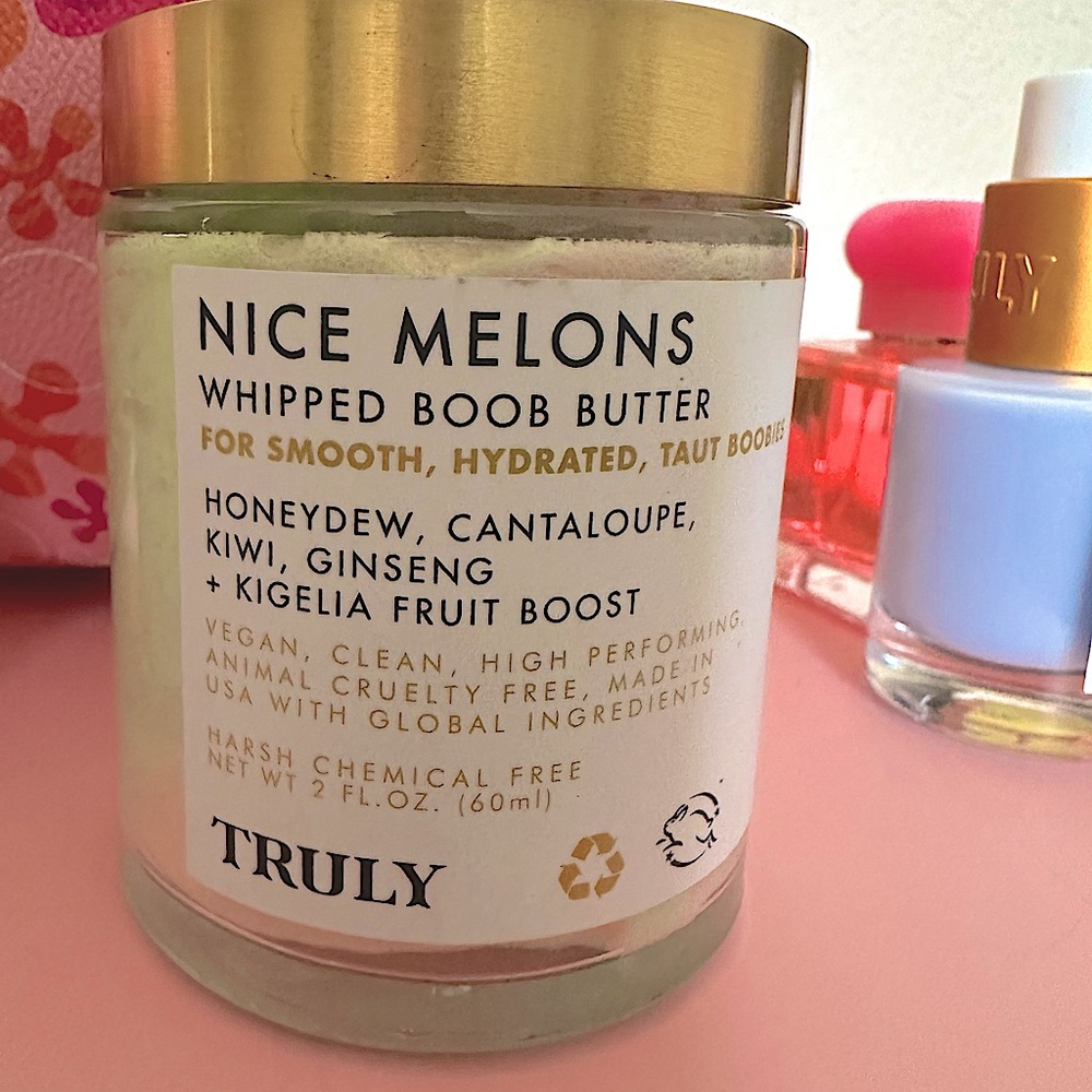 Truly nice melons boob butter